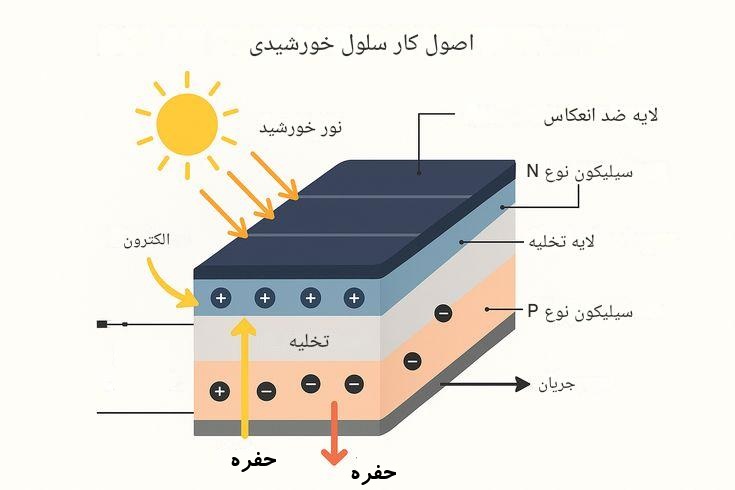 سلول‌های خورشیدی